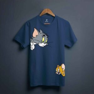 Cartoon Shirt guy blue